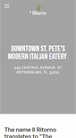 Mobile Screenshot of ilritornodowntown.com